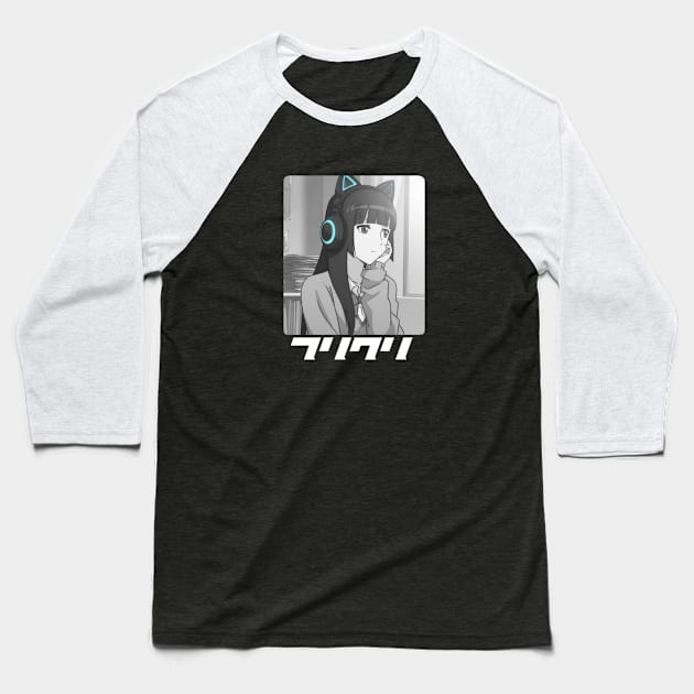 flcl 2 Baseball T-Shirt by Pyropete